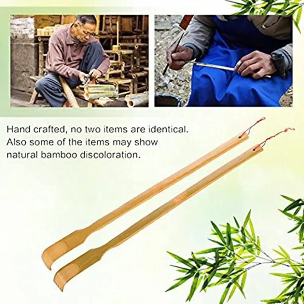 1pc bambu massageador volta scratcher de madeira coçar backscratcher massageador produtos de saúde