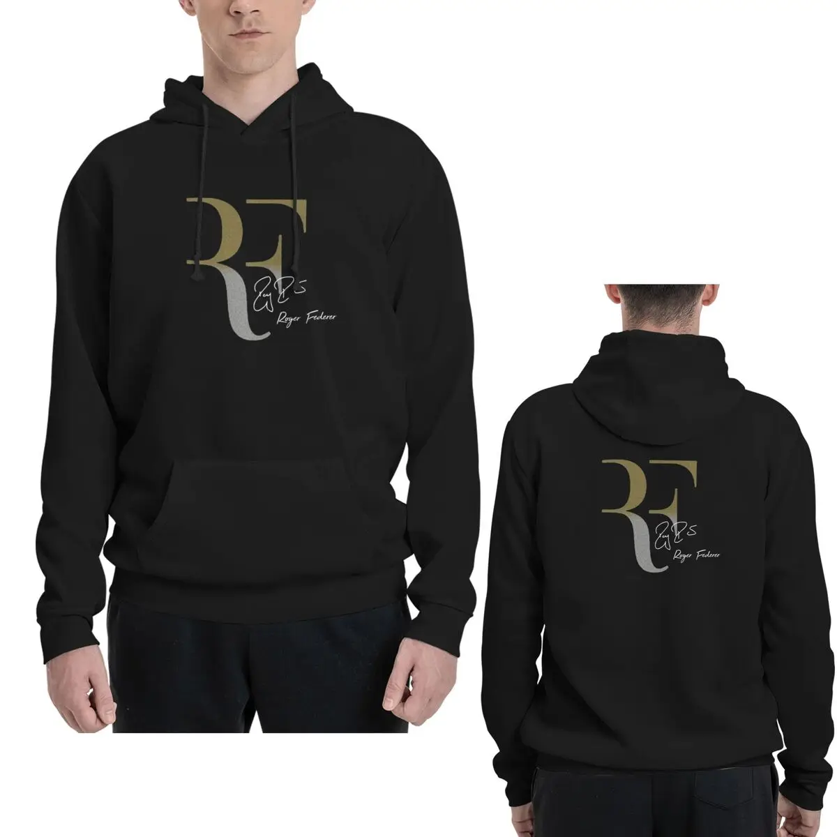 

Толстовка с капюшоном Roger Federer, пуловер в стиле хип-хоп, осень-зима, мужские и женские толстовки, топы с длинными рукавами