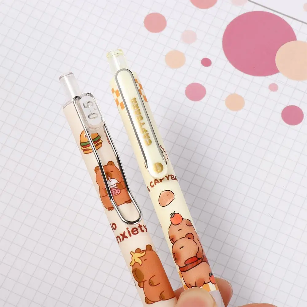 

Gift Capybara Mechanical Pencil Cartoon Drawing Automatic Pencil 0.5MM Sketch Propelling Pencil Students Prize