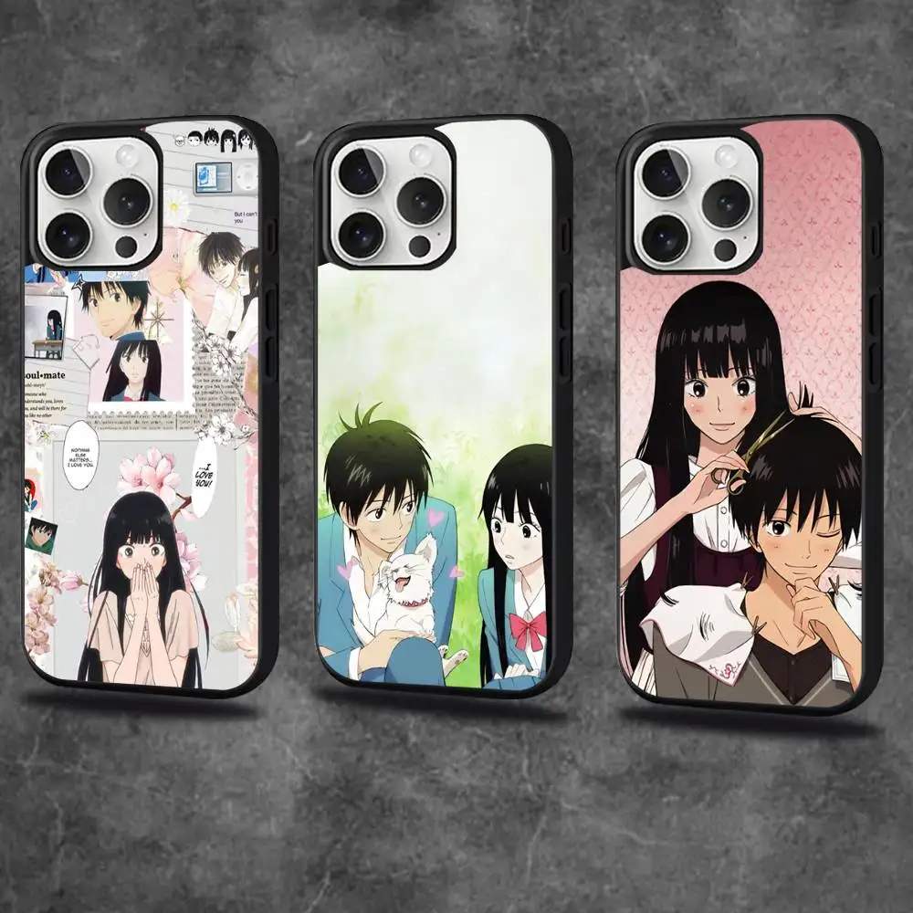 

K-KimiS N-Ni Todoke Anime Phone Case For iPhone 17,16,15,14,13,12,11,Pro,Max,Plus,Mini,SE4,E Magnetic Magsafe Wireless Charging