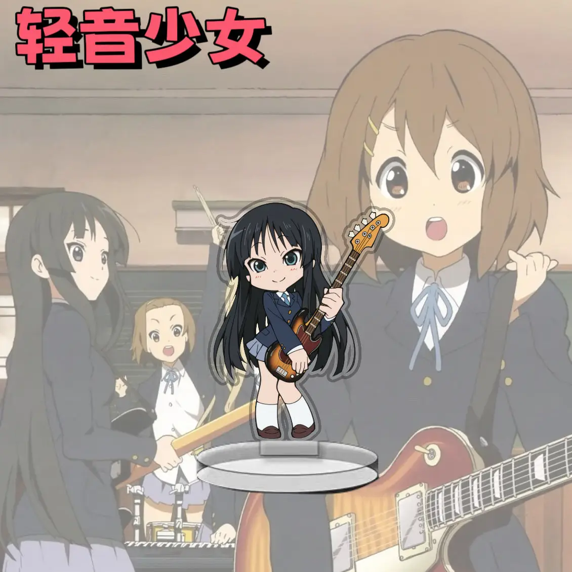 ك أون! حامل أكريليك هيراساوا يوي عرض الشكل أنيمي كوتوبوكي تسوموجي مجموعة مكتب زينة زخرفية إكسسوارات هدية