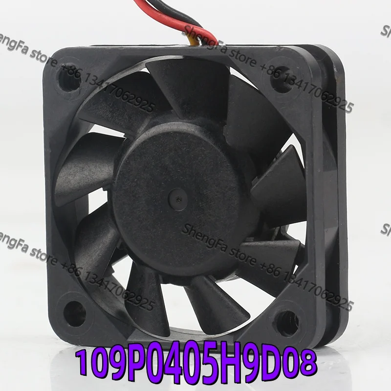 Cooling fan Sanyo 12V 24V 48VAC EC 4010 40X40X10MM 4CM Three-wire server inverter Double ball bearing 109P0405H9D08 DC 5V 0.16A