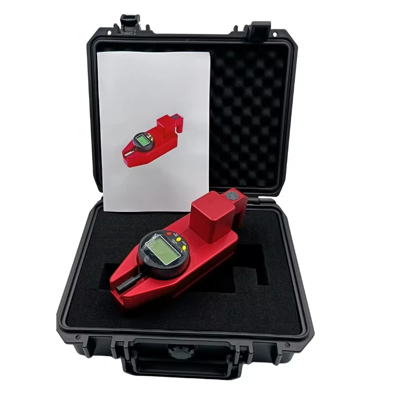 Precision Digital High Accuracy Protection Road Marking Thermoplastic Paint Line Coating Thickness Gauge Measurement