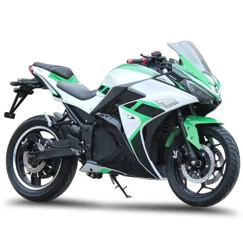 High Speed Street Legal Long Range Dp Heavy Duty Motorcycle 5000w 8000w 10000w Adult Electric Racing Motorcycle