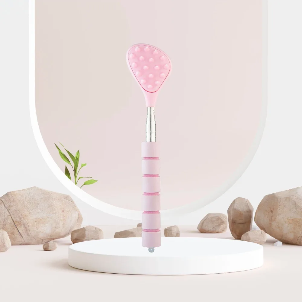 

Портативный АБС-пластик, кактус, телескопический скребок для спины, телескопический зубной массаж, пенопластовая ручка, выдвижная палочка для зуда для мужчин и женщин