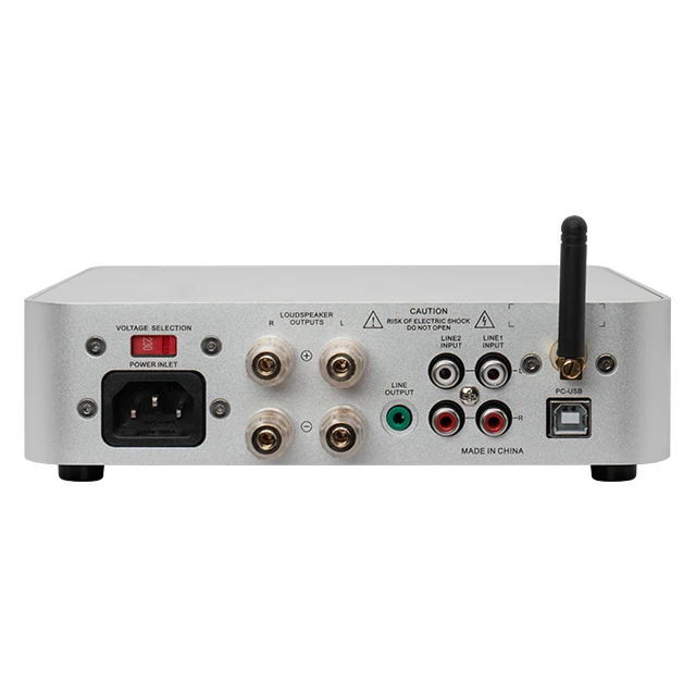 Amplificador Estéreo Mini HiFi para Auscultadores, 2x60W, 2CH, Dac