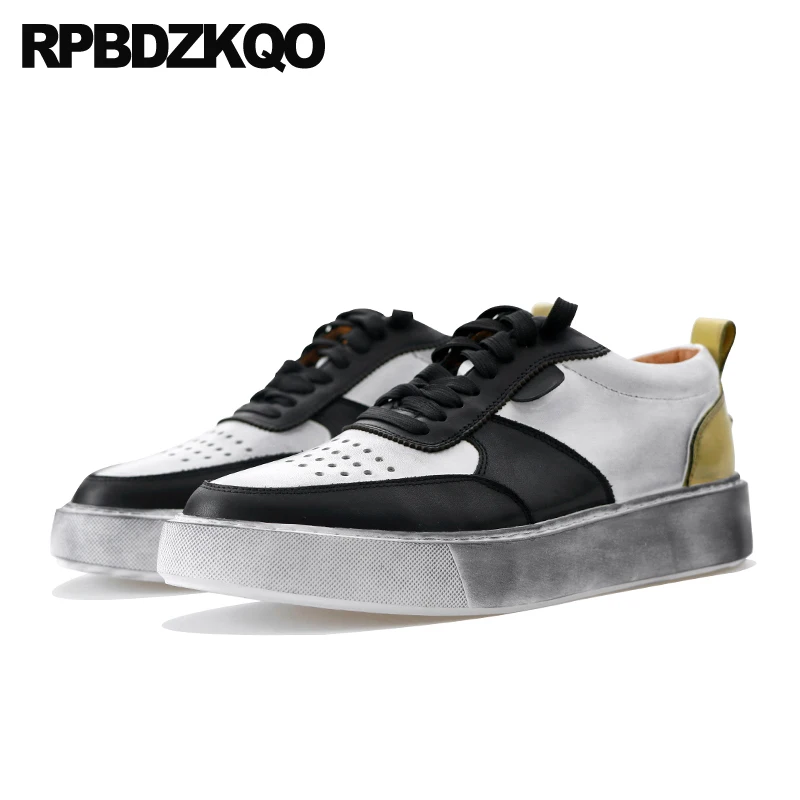 Sneakers 11 Trainers Italy Luxury Fashion Men Shoes Casual Retro Flats Skate Breathable Hip Hop Plus Size Sport Walking Lace Up