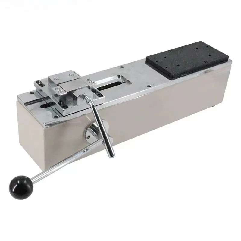 Hand Press Horizontal Test Stand, Wire Harness Terminal Pull Force Tester for Pull-off Strength Testing