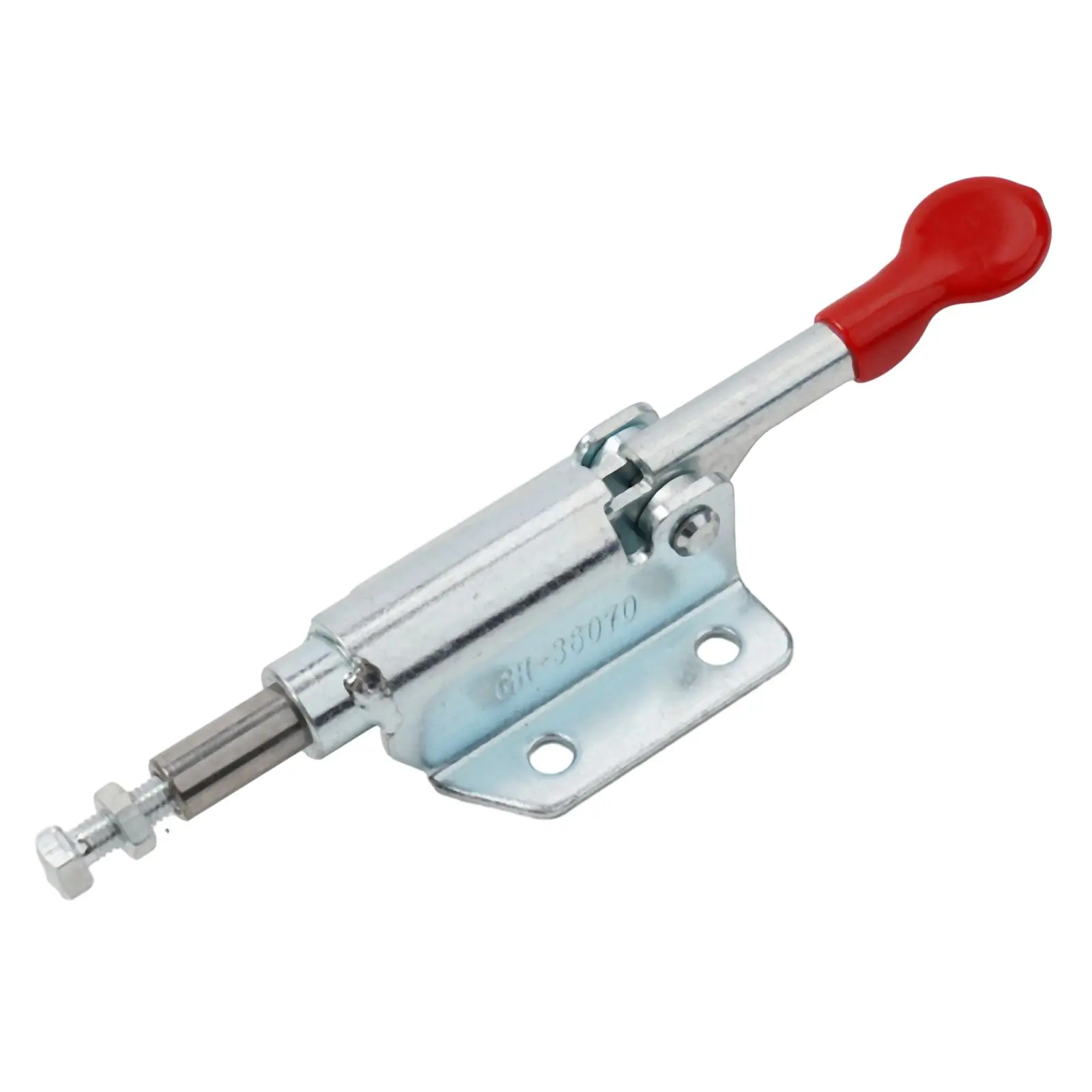 Fixture Toggle Clamp Quick Release 24*29mm 50Kg Fixation Galvanized Treatment Iron Toggle Clamp Toggle Latch Push Type