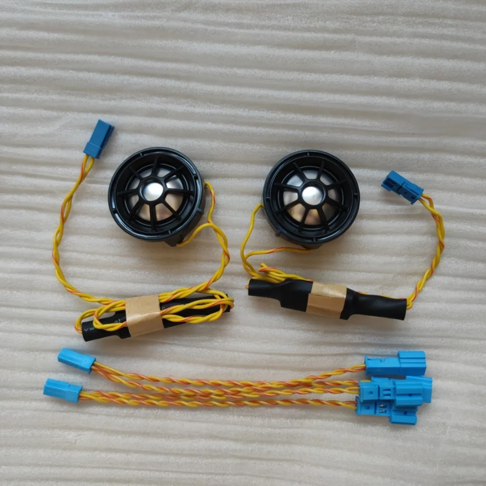 

Car front door tweeter speaker For BMW F10 F11 F30 F32 E60 E90 G30 series high quality HiFi horn loudspeaker 65139184794