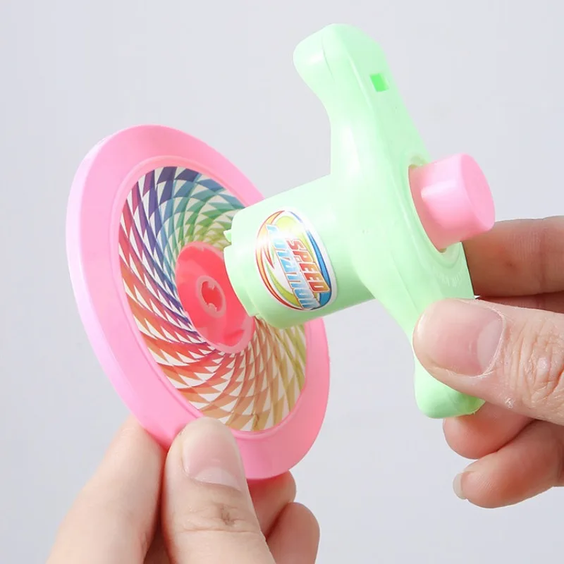 1pcs Mini Spinning Top Torsion Gyro Toys Kids Birthday Party Favors Christmas Gift Pinata Filler Classroom Rewards Prize