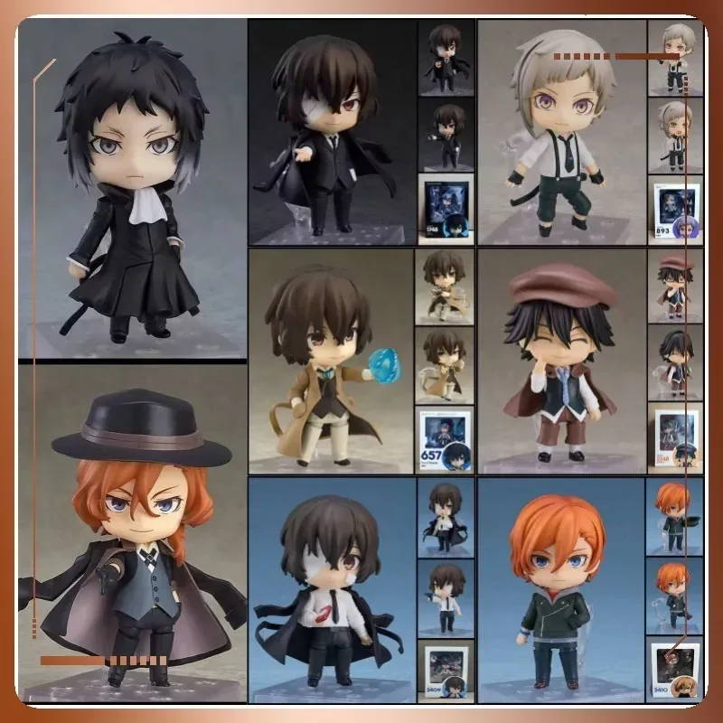Bungo Zwerfhonden Anime 893 #   Nakajima Atsushi Dazai Osamu Edogawa Rampo Figuren Speelgoed Cartoon Model Beweegbare Pop Ornament Gift