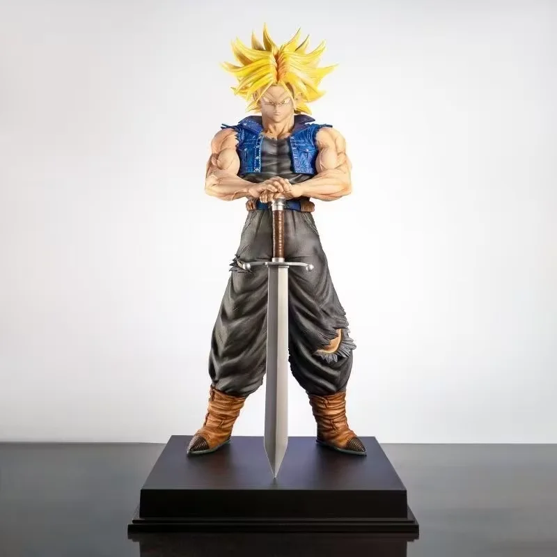 

53 Cm/20.87 Pouces Nouvelle Statue Jt Dragon Ball Z Troncs Figure Futur Troncs Super Saiyan Figurines D'Action Collection Mode J