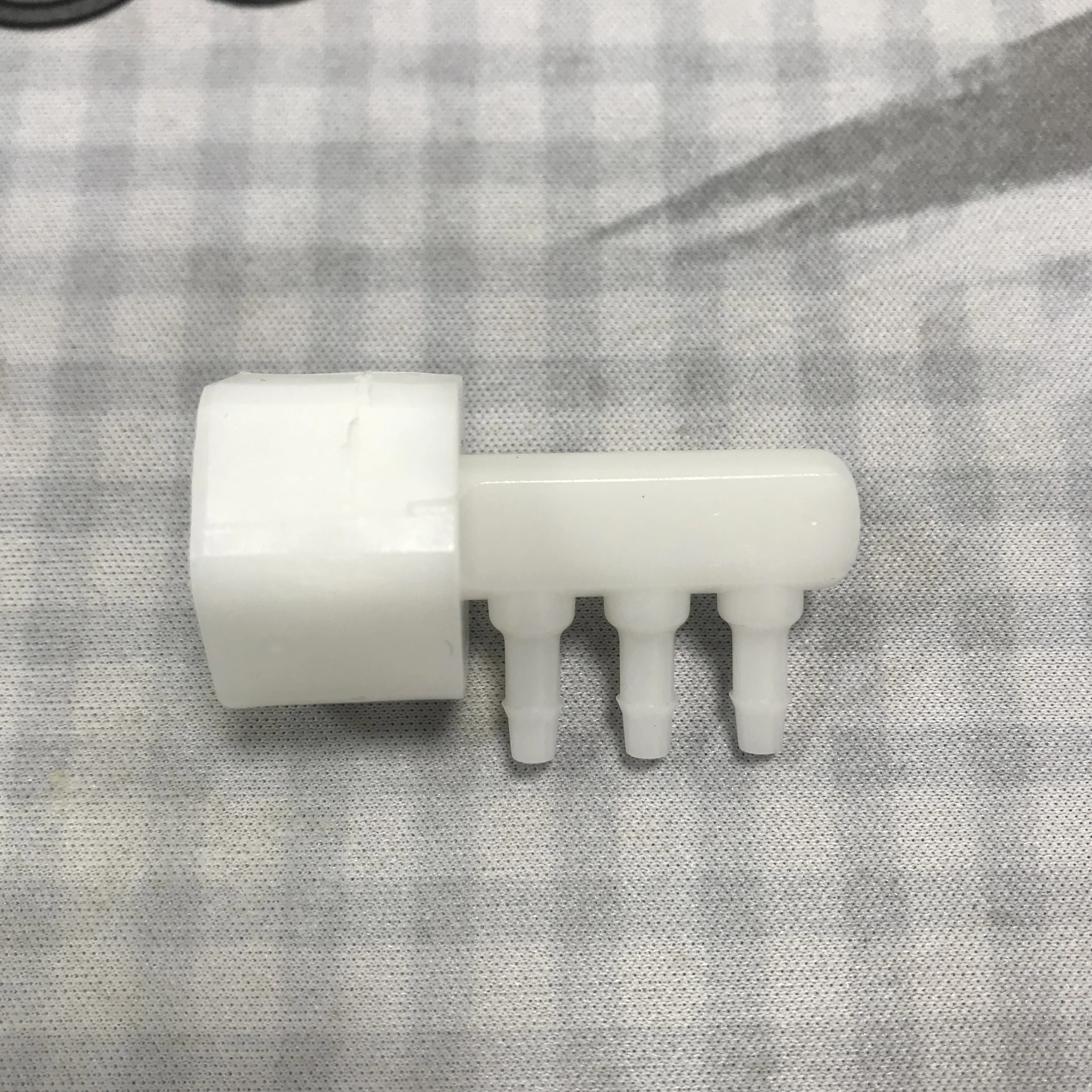 5PCS UV solvent printer bulk ink system CISS 1.5L 1.8L 2L UV sub ink tank adapter ink cartridge switch connector 2 holes 1 hole