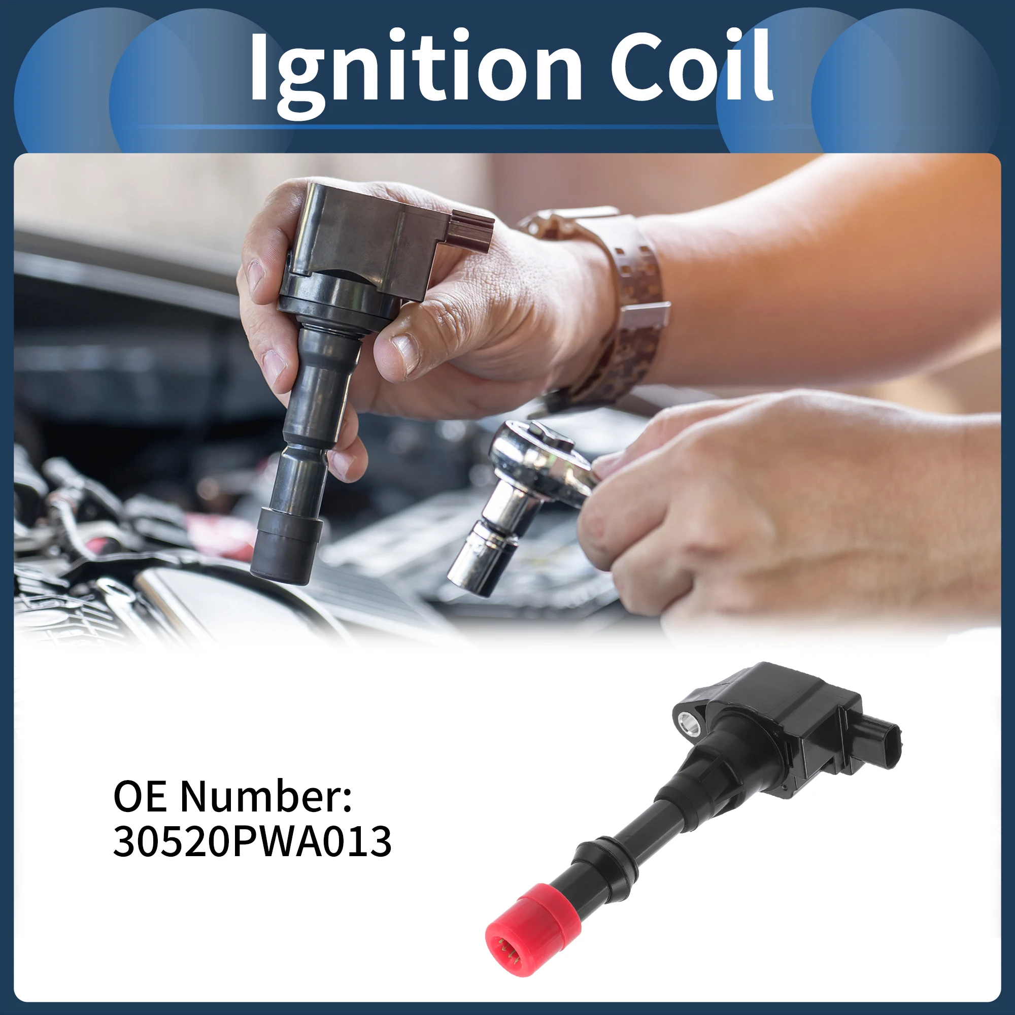 

Комплект катушек зажигания UXCELL No 30520PWA013 для Honda JAZZ 2002-2008 гг.