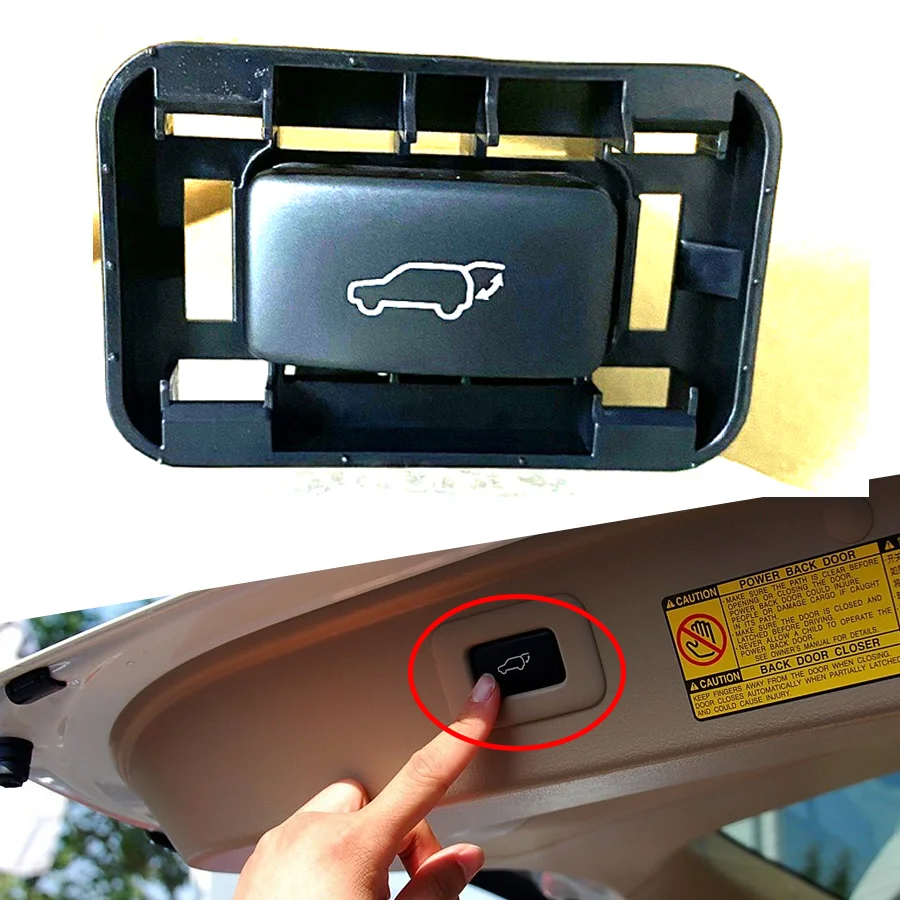 

Wooeight 1Pc Boot Lid Tailgate Trunk Opening Lock Fit For Toyota Alphard 20/30 Series H20 H30 2008-2021 Car Rear Release Switch