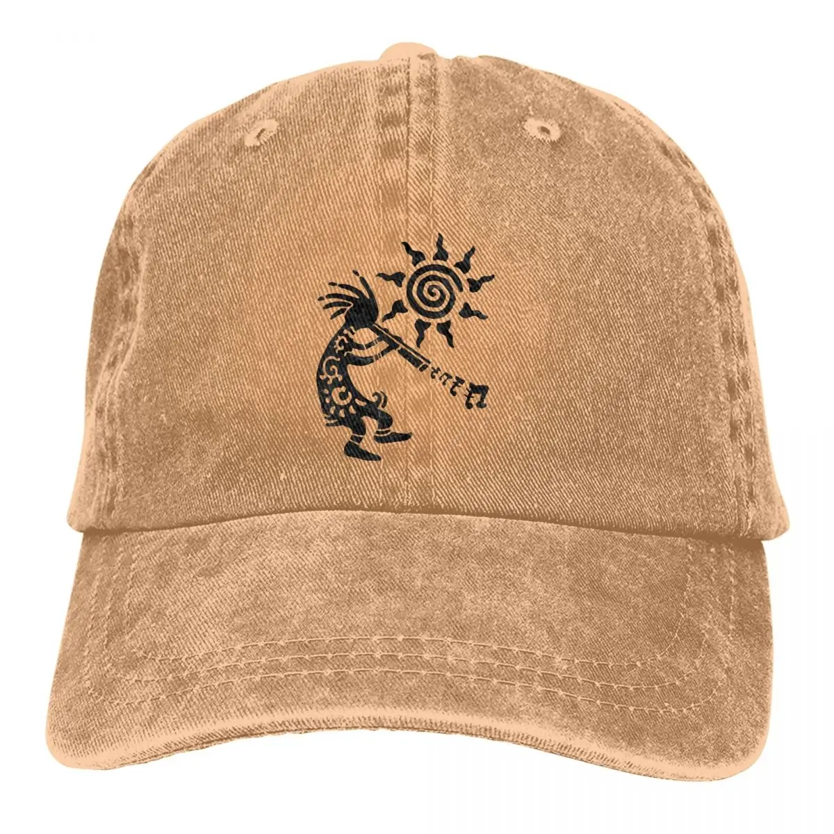 Оригинальная американская бейсболка Musican с флейтой, Кепка с козырьком от солнца