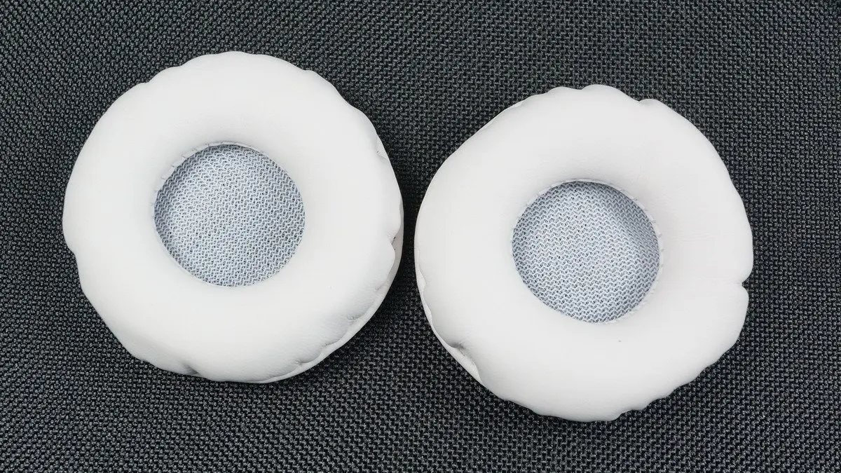 Сменные амбушюры, запасные части для наушников AKG K430 Y30, белые амбушюры, 1 пара