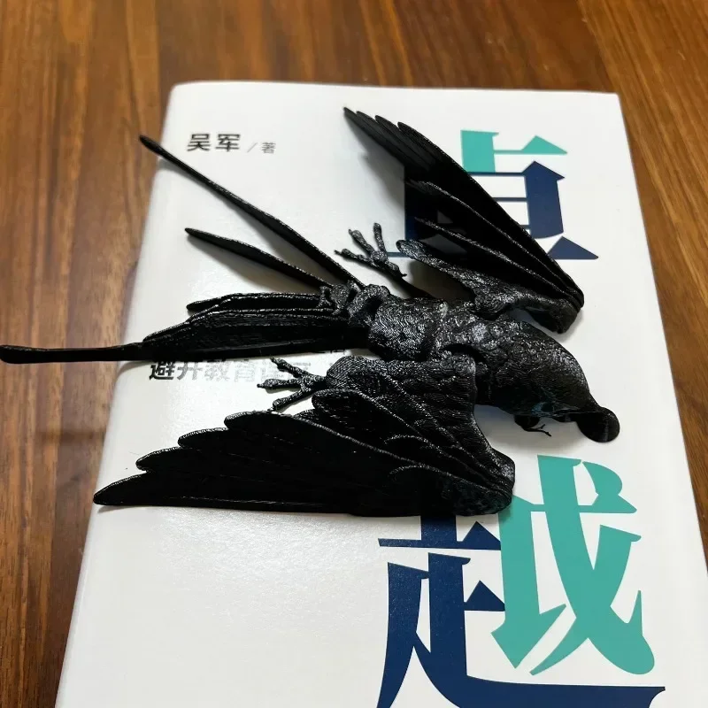 Bird Model Gradient Color Rain Swallow 3D Printing Hand Toy Model Joints Movable Beautiful Ornaments Decorative Scenery Gift