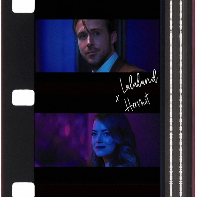 Customized High-End Film Bookmark Customization Handmade Transparent Small Film Separator Page Postcard Custom Printing