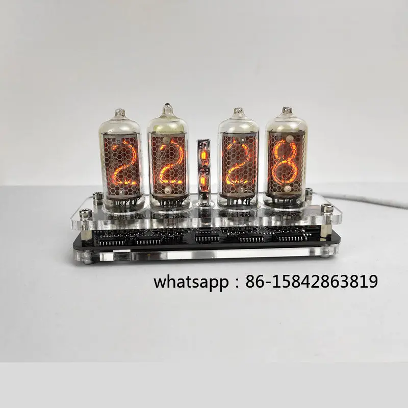 

4-Bit IN-8-2 Glow Tube Clock IN-2 Nixie Clock