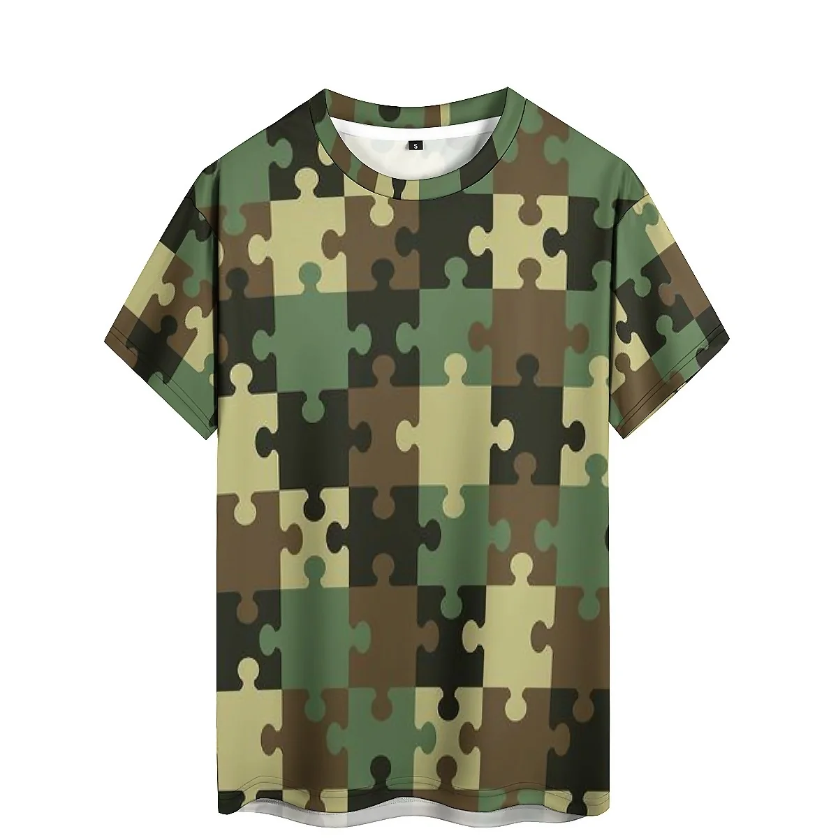 

Summer Adult Luxury High-End Men's 3D Printed Short-Sleeve T-Shirt - Loose Fit Casual Top