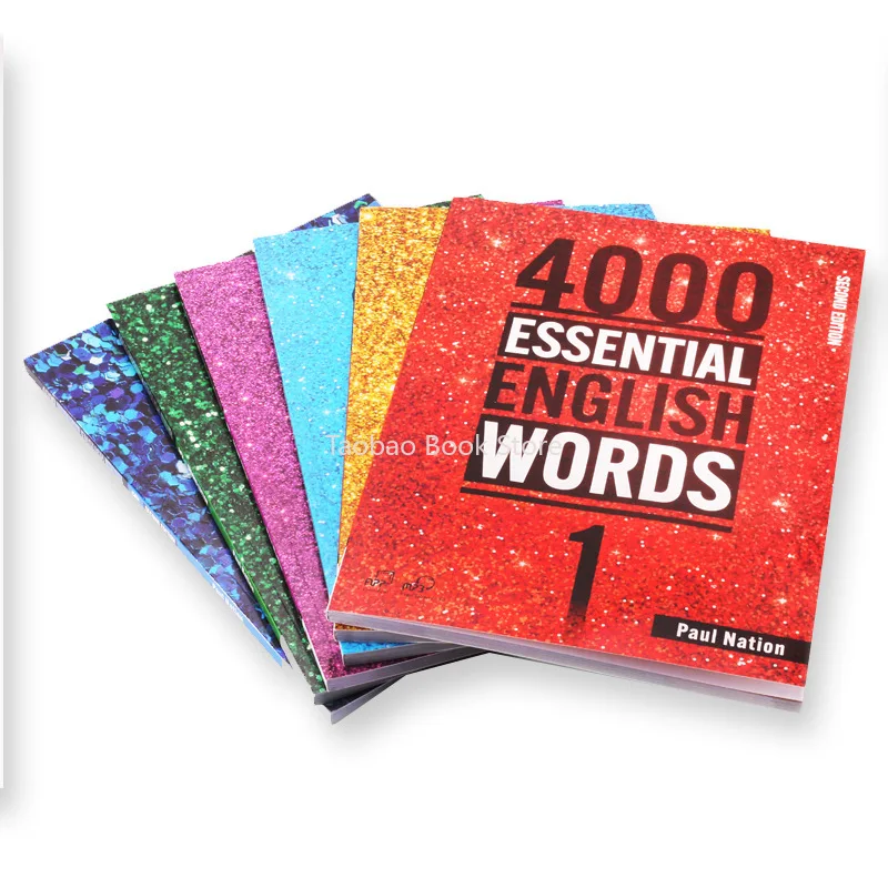 

6 Books/Set 4000 Essential English Words Level 1-6 IELTS, SAT Core Words English Vocabulary Book Libros Libreria