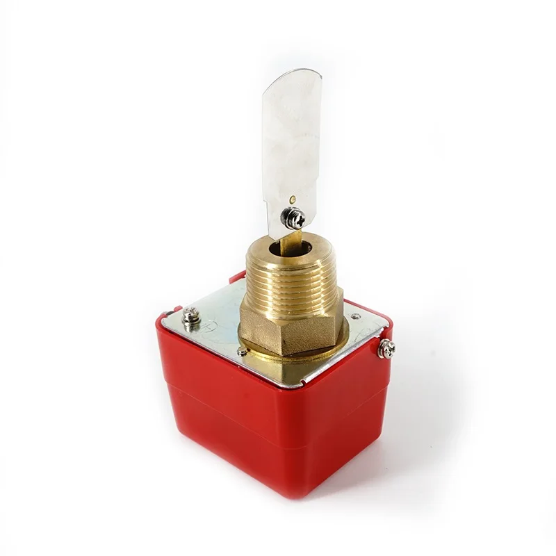 HFS Automatic Paddle Water Flow Switch G1 Stainless Steel Liquid Controller G1 Inch 1/2 3/4 12V to AC220V Valve Sensor