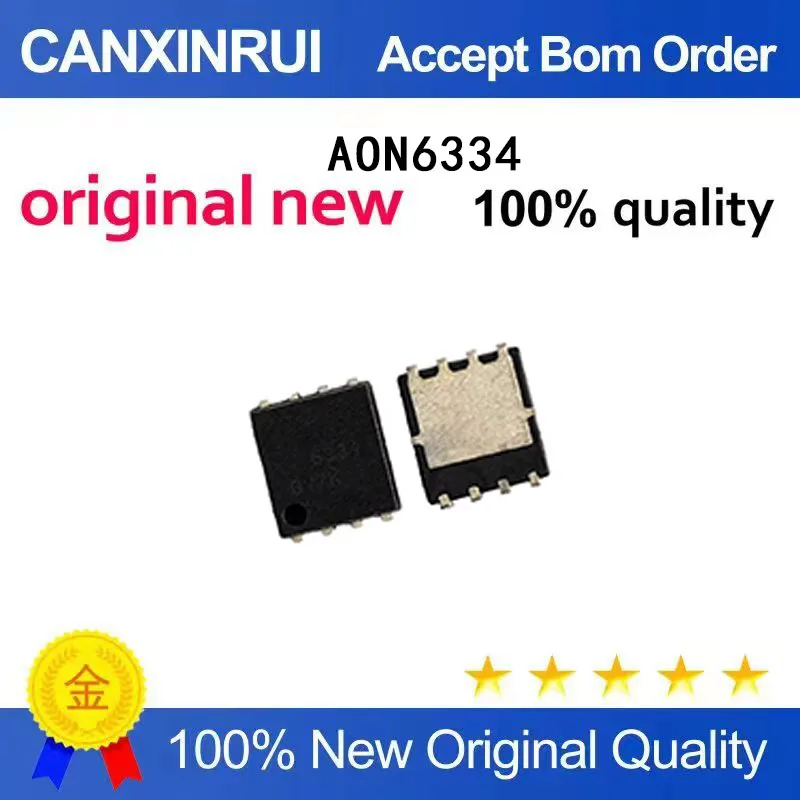 (5-100 Pieces) original AON6334 6334 DFN5x6 spot chip IC