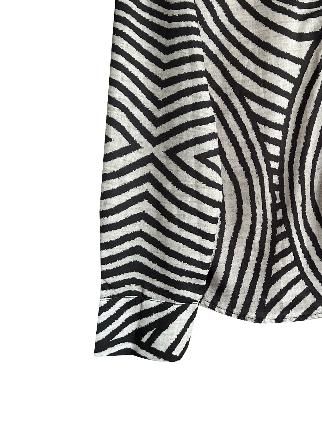 2025 herbst Frauen Langarm Streifen Lose Hemd Frühling Lose drehen-unten Kragen Bluse Mode Büro Dame Casual-Taste top