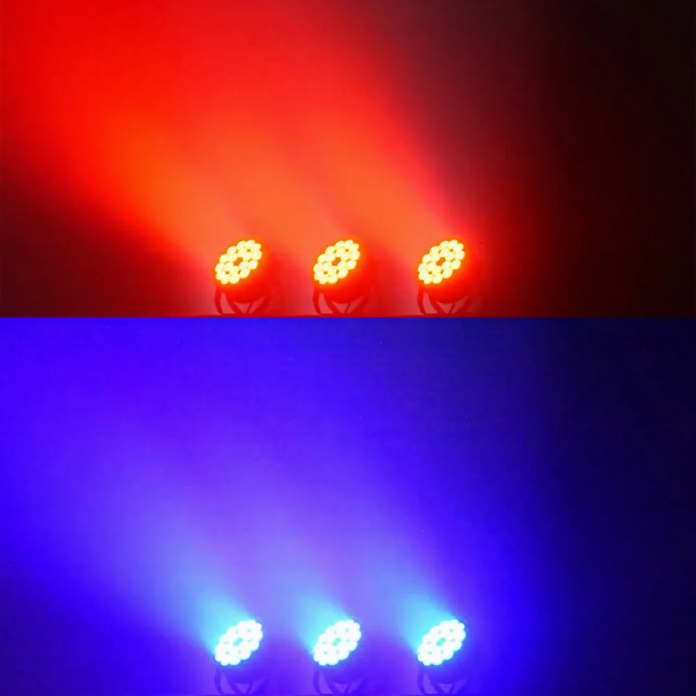 Jacmui 180 واط LED الاسمية ضوء داخلي DJ المرحلة تأثير الضوء RGBWAUV 6in1 اللون خلط DMX التحكم عطلة ضوء لعرض الحفلات