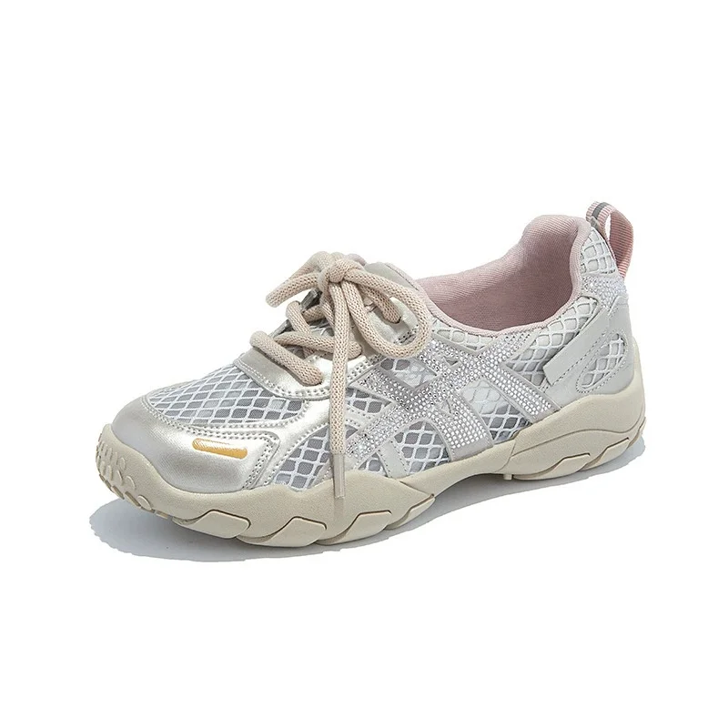 

Comfortable And Breathable Women Sneakers Fashionable And Versatile Femme Shoes Shallow Ladies Casual Thick Soled Sports Shoes