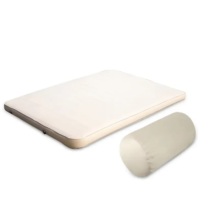 3D Double Self-Inflating & Deflating TPU Material Soft Sleeping Pad Custom Logo Camping Foam Air Mattress for Hiking