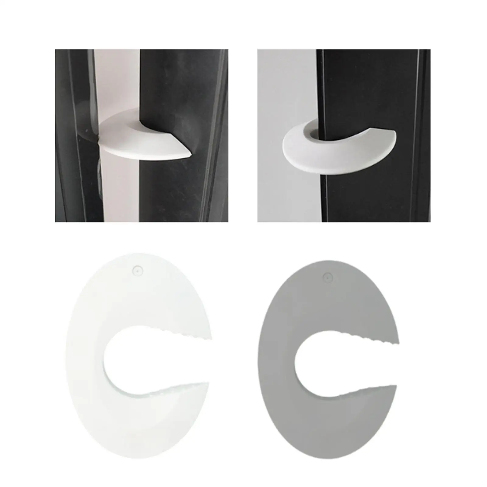 

Door Pinch Guard Convenient Usage Easy Use Prevent Door from Closing for Kids Accessory Baby Proofing Door Stopper Silicone