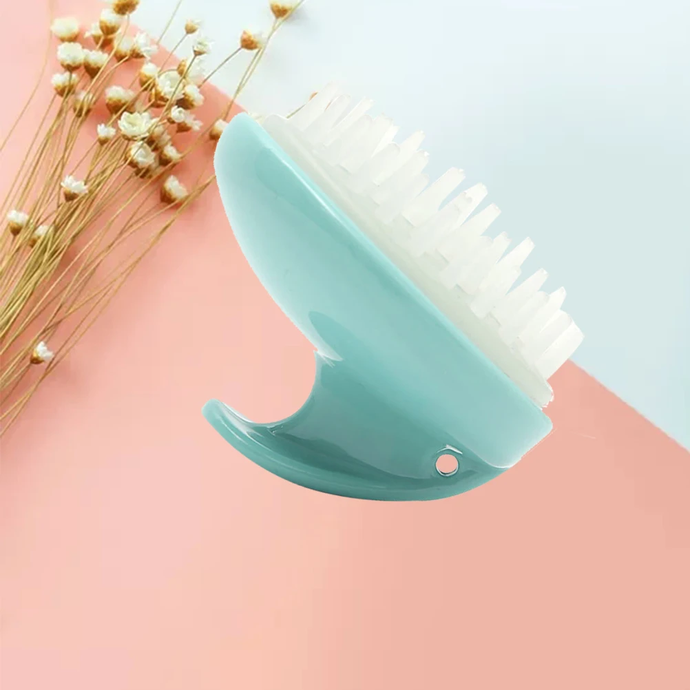 

Portable Shampoo Brush Scalp Massager Hair Washing Tool All Hair Types Japanese Style Handheld Massage Device Dandruff Control