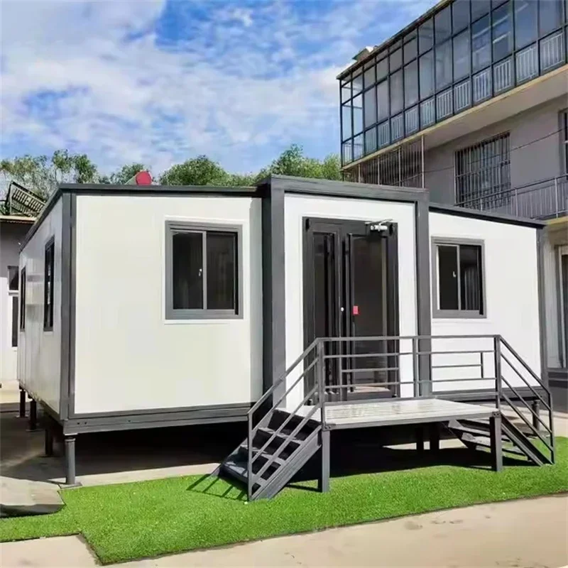 Portable Container Home Tiny Home Travel Trailers Customized Expandable Foldable Steel House Magic House With Assembled Features