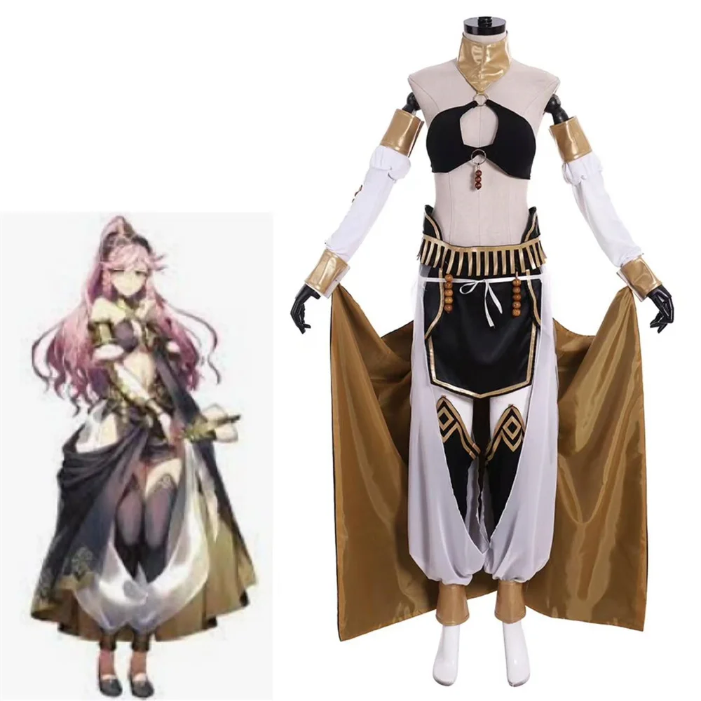 

Game Fire Emblem Heroes Performing Olivia Cosplay Costume Women Sexy Fancy Suit Full Set Halloween Party Outfit