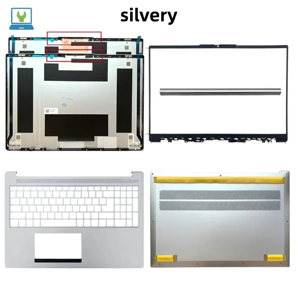 New For Lenovo Xiao Xin16 IRL8 ABR8 IAH8 2023 Slim5 16 LCD Back Cover Top Case/Bezel/Palmrest /Bottom/Backlit/Silvery ABCD Shell