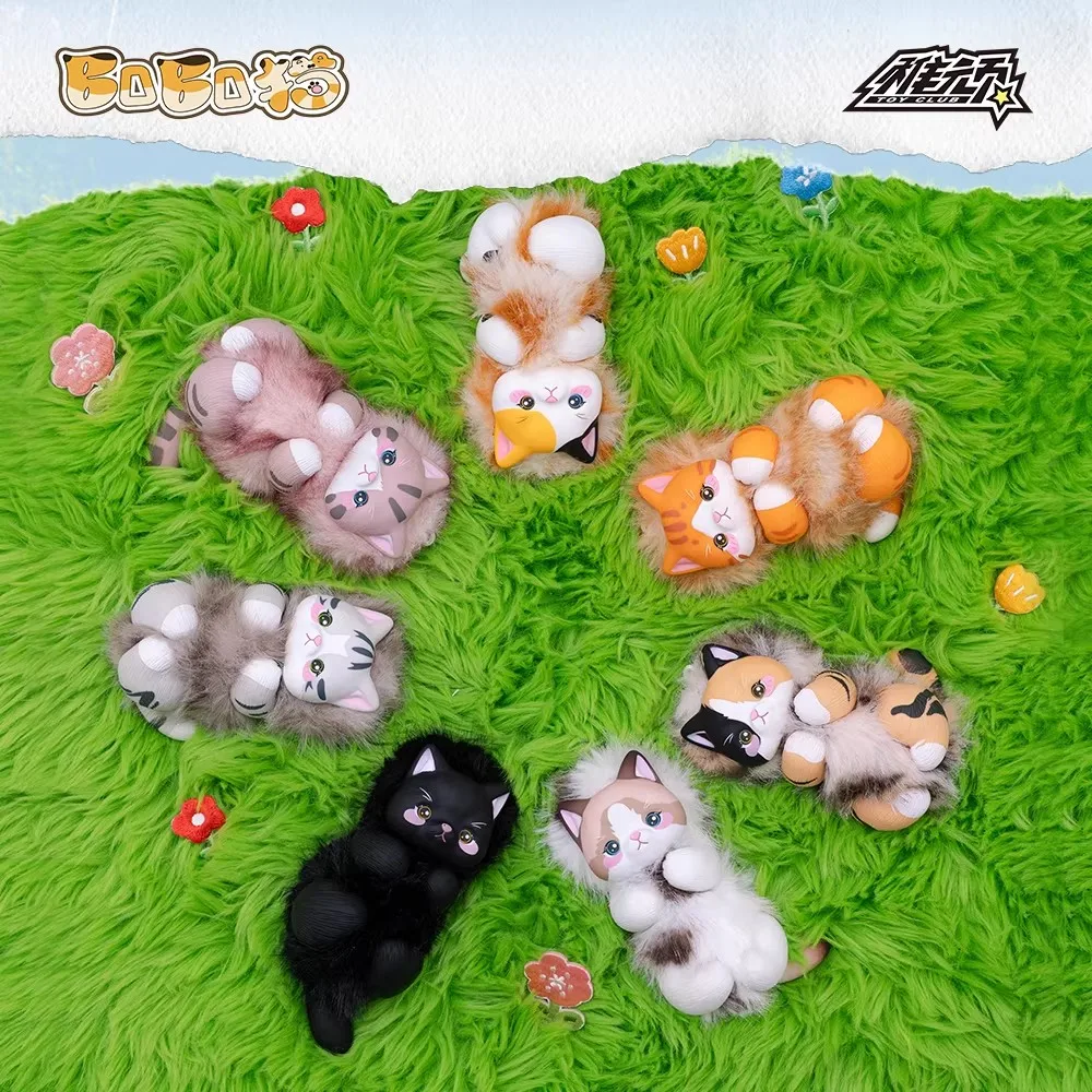 

Boboco Golden Fruit Hug The Cat Series Blind Box Cute Anime Figure Doll Desktop Ornament Mystery Box Toys for Girl Gift