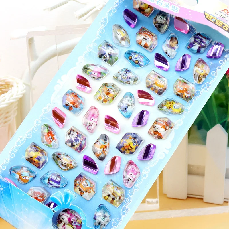 Stiker 3D Putri Disney Elsa Model Baru, Stiker Kartun Lucu Sophia Stone Frozen, Hadiah Kreativitas DIY, Stiker Berlian Putri Duyung
