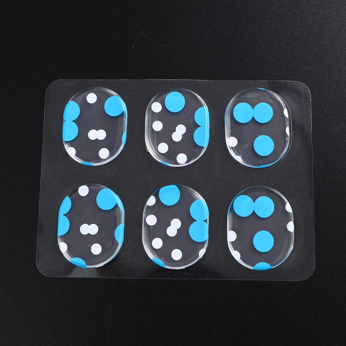 

6 Pcs Drum Mute Pad Drums Accessories Gel Damper Silicone Snare Mat Self-adhesive Damping