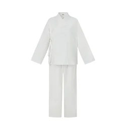 Chinese Traditional Hanfu Clothing Lady Women Men White Black Tops Skirt Suit Underwear Ancient Home Pants Sleeping Clothes