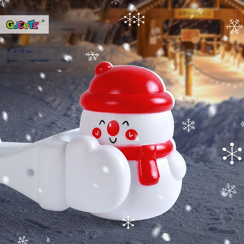 Pince à boules de neige pour enfants et adultes, Capybara Panda en forme de canard, pour l'extérieur, sable, boule de neige, moule, jouets de sport de combat