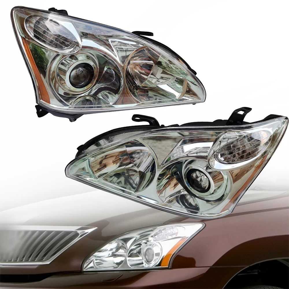 

Left / Right Car Headlights set for Lexus RX330 RX350 RX400h 2004 2005 2006 2007 2008 2009 Front Headlamp Auto Accessories