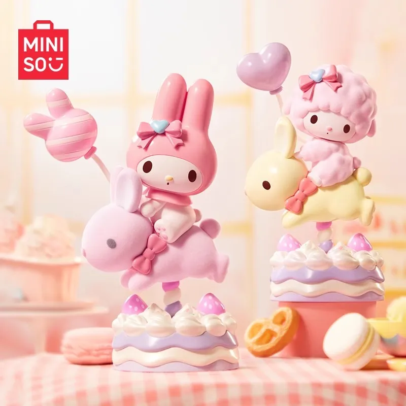 

Фигурка Miniso Sanrio «Моя Мелодия», «Мое сладкое фортепиано», фигурка из серии «Сладкая Кожа», модель из ПВХ, коллекционная игрушка, украшение, подарок на день рождения для детей