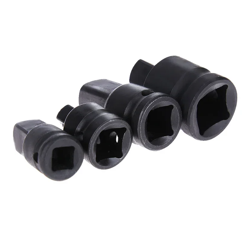 4pcs 1/4 3/8 1/2 Steel Air Impact Adapter Converter Socket Set Reducer Drive Ratchet Wrench Adapter Hand Tools Set