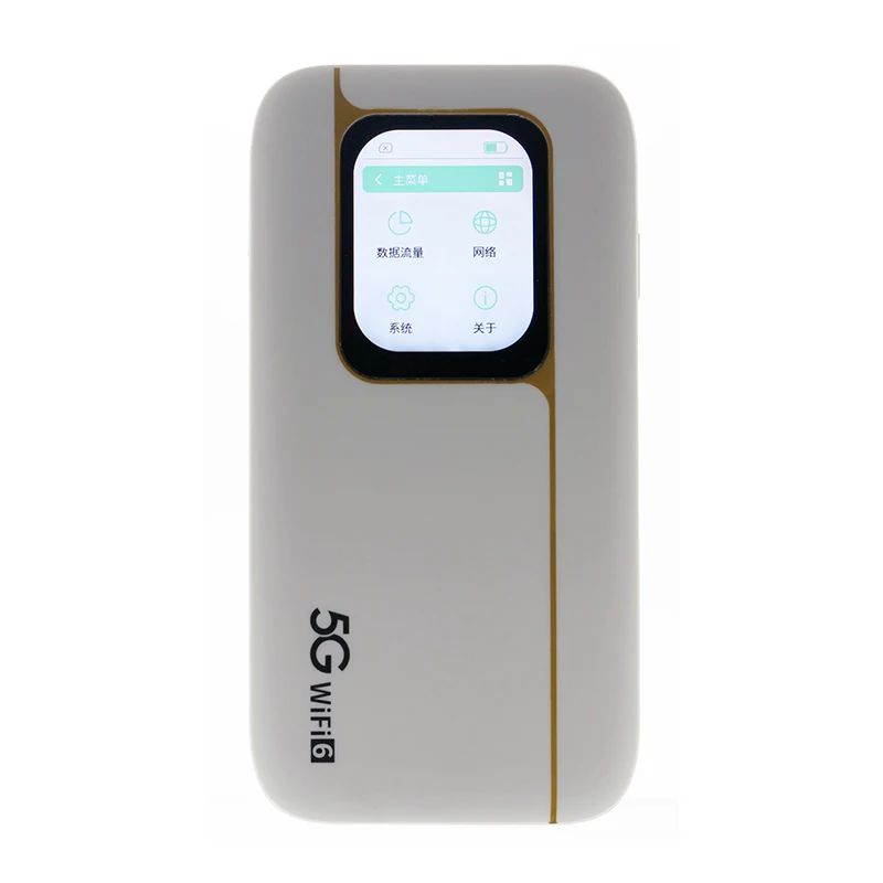 ثنائي النطاق 5G موبايل واي فاي 6 هوت سبوت ML802 6000mAh 2.0Gbps 5G Pocket MiFi 4G LTE موزع إنترنت واي فاي مع فتحة لبطاقة Sim