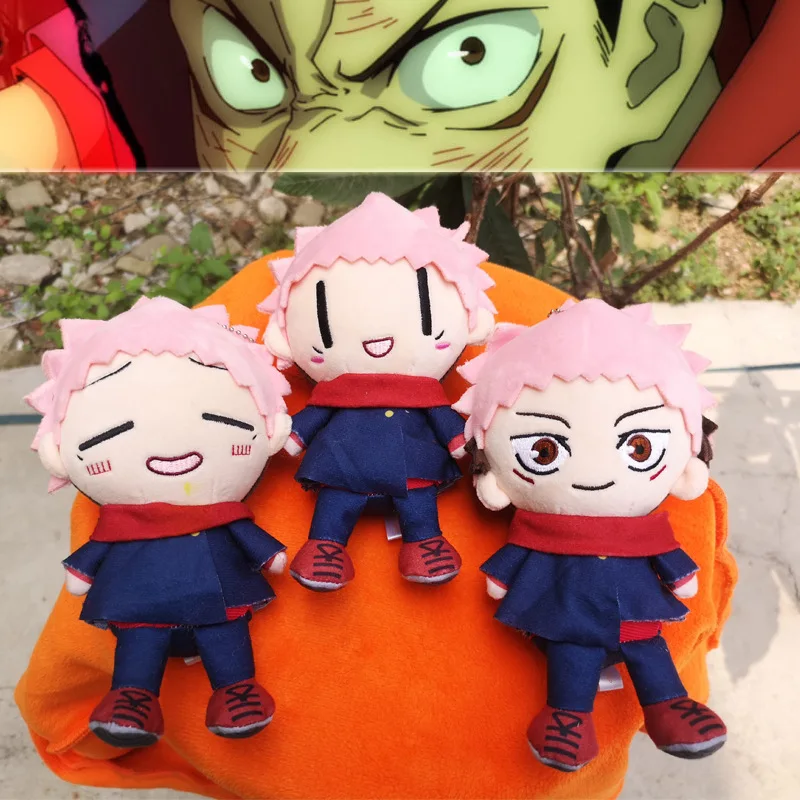 

Jujutsu Kaisen Plush Toys Doll Cute Fat Type Yuji Gojo Kugisaki Megumi Nanami Sukuna Stuffed Toy Demon Slayer Pendant Gifts 10cm