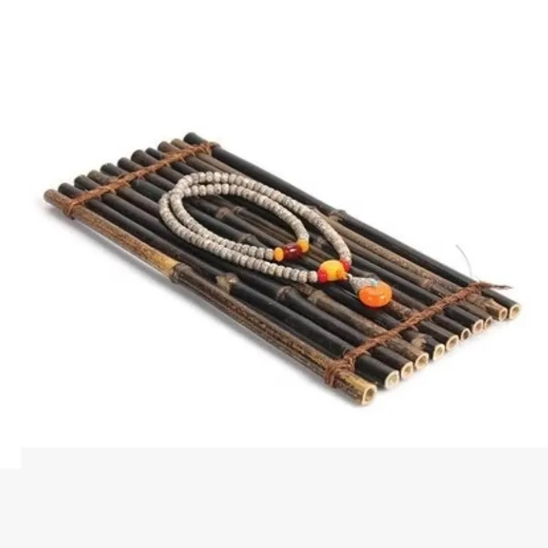 

Zizhu handicrafts, tea ceremony accessories, bamboo tea row,, pendant