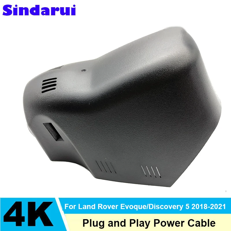 

Автомобильный видеорегистратор 4K HD Plug and Play, Wi-Fi, видеорегистратор для Land Rover Discovery 5/Range Rover 2.0T Evoque, кабриолет, F-TYPE 2018 2019 2020